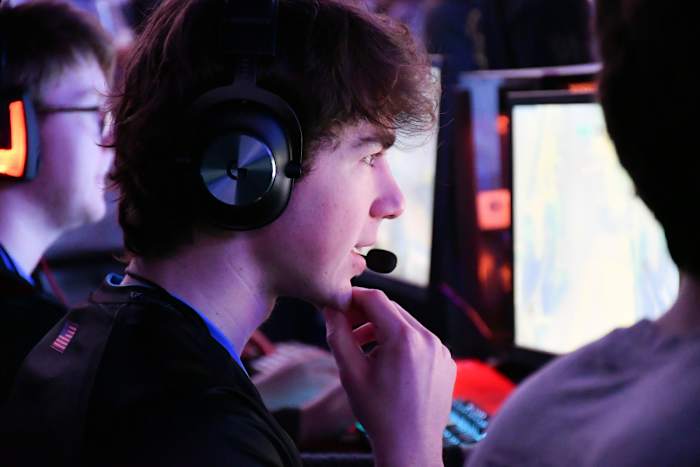 Students competing at CECC